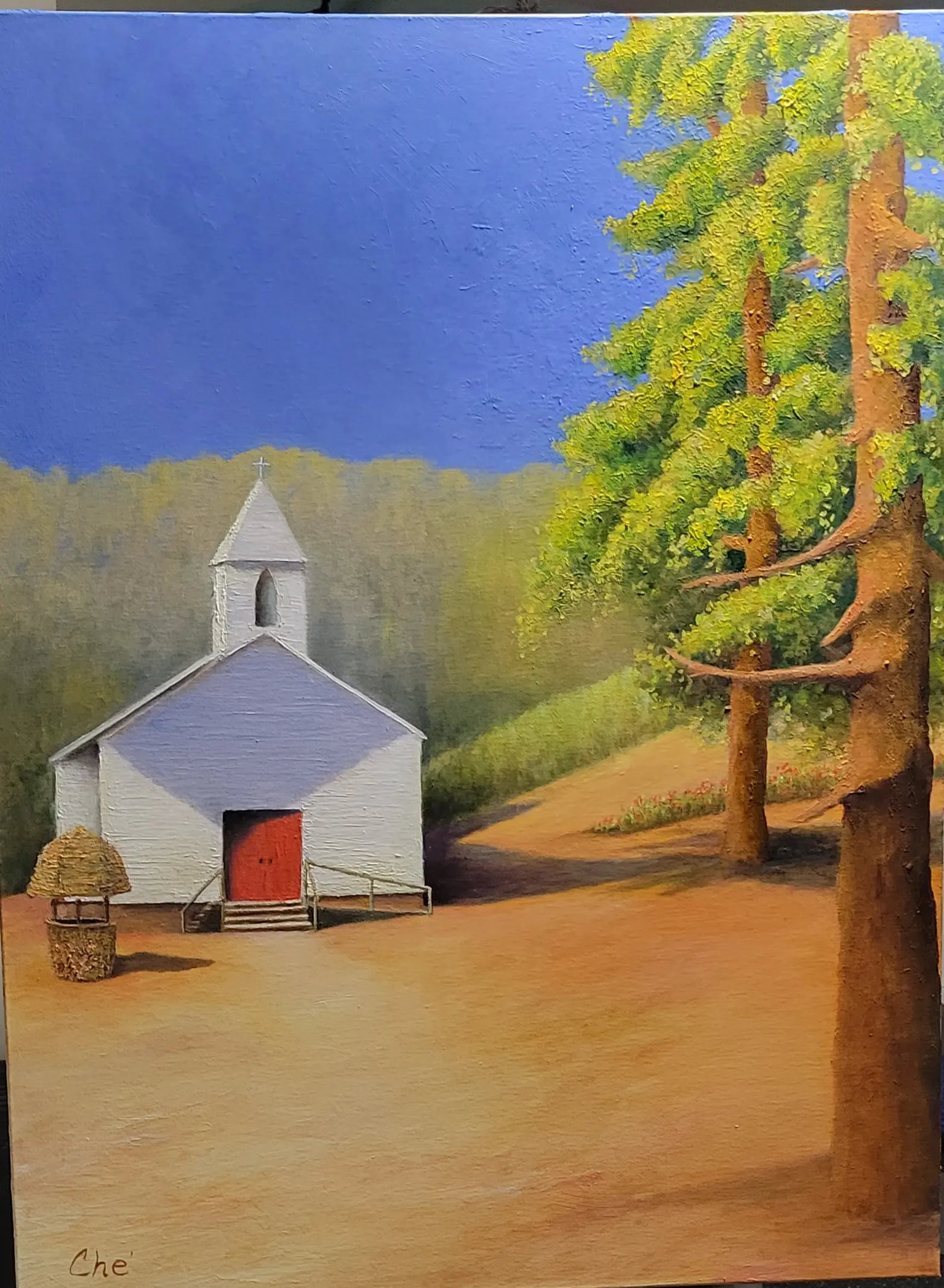 Billingsley, Cheryl, Che'_Red Door Church-30x4